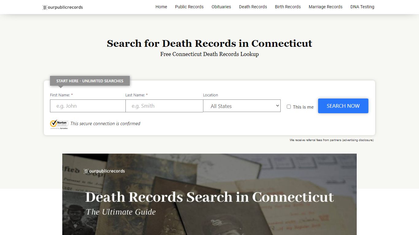 Connecticut Death Records Search – The Ultimate Guide - 2022 - Public ...